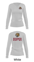 University-Purdue University Track 77238438 Women's Long Sleeve V-neck Shirt - 6