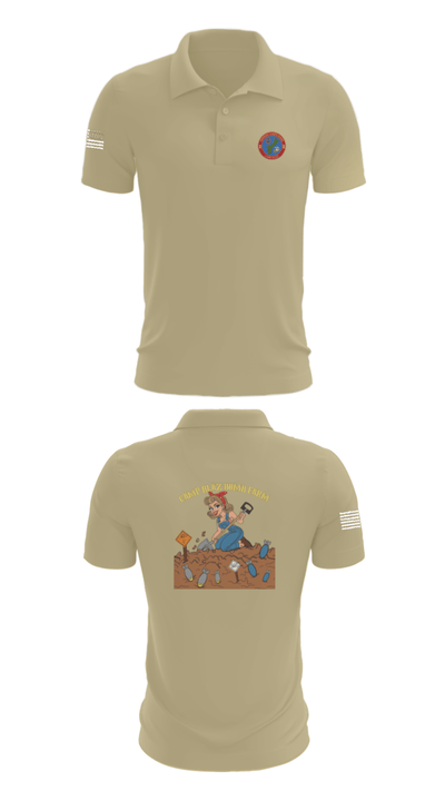 MCB Camp Blaz Ordnance 73476063 Short Sleeve Performance Polo - 87
