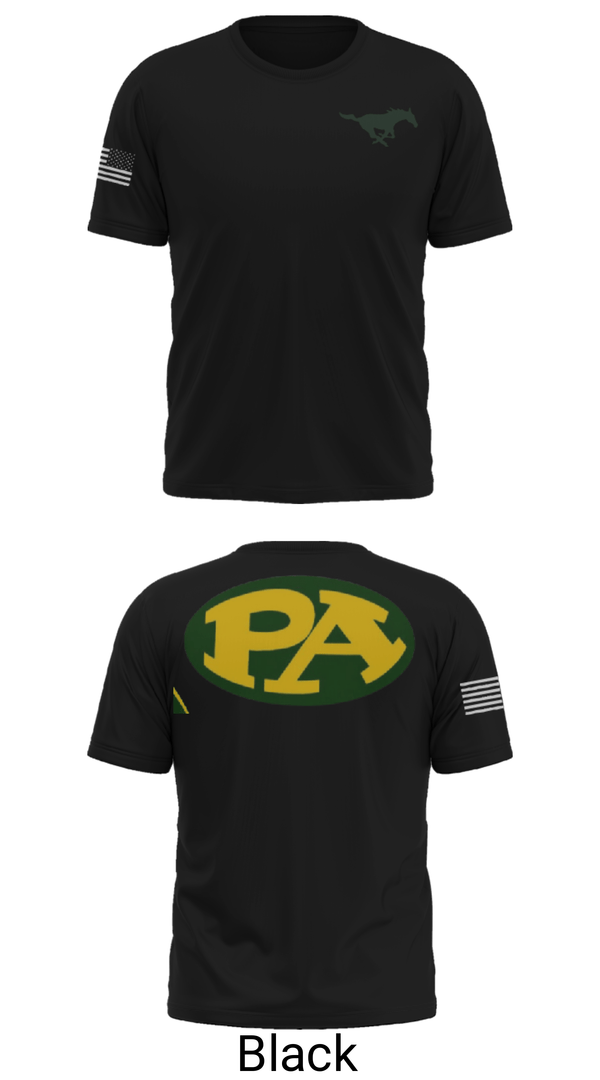 Old School Cotton Feel Shirt, Pillow Academy (Middle School) Cheer, Cheer, Teamtime, Team time, sublimation, custom sports apparel, team uniforms, spirit wear, spiritwear, sports uniforms, custom shirts, team store, custom team store, fundraiser sports, apparel fundraiser
