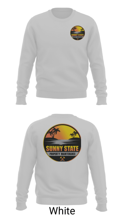 Sunny State Property Maintenance 42912711 Crew Neck Sweatshirt - 2