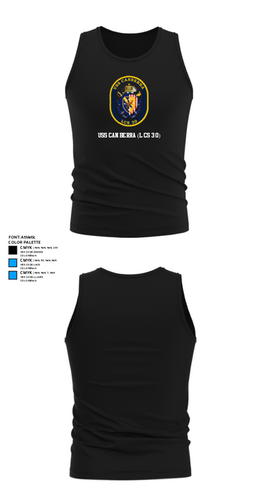 USS CANBERRA (LCS 30) 2170630 Tank Top - 37