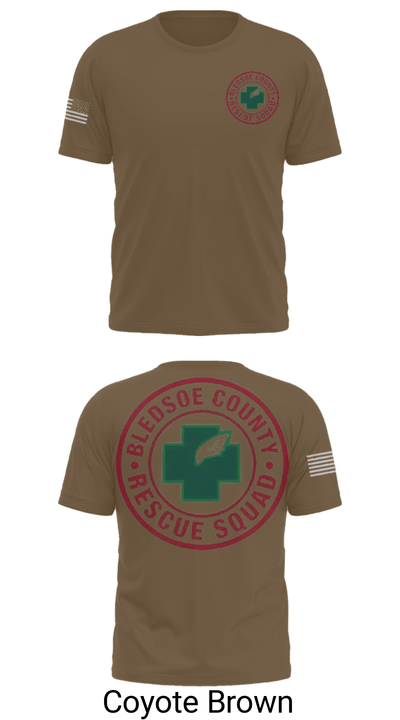 Bledsoe County Rescue Squad 83913637 Short Sleeve Performance Shirt - 16
