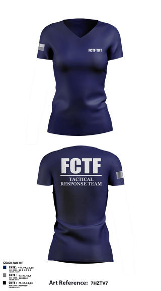 Womens Short Sleeve Vneck Shirt, FCTF TRT, Police, Teamtime, Team time, sublimation, custom sports apparel, team uniforms, spirit wear, spiritwear, sports uniforms, custom shirts, team store, custom team store, fundraiser sports, apparel fundraiser