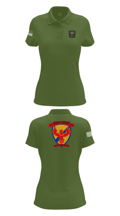 B-Co 122 ASB 42840392 Women's Short Sleeve Performance Polo  - 55