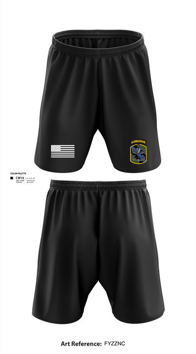 2/108th Guardians 93195789 Athletic Shorts With Pockets - 1