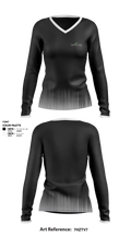 SalesLeapSalesLeap 49960030 Women's Long Sleeve V-neck Shirt - 4
