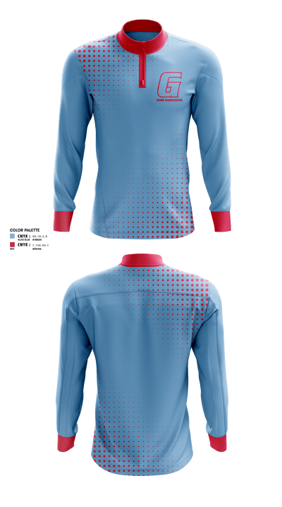 Bonn Gamecocks 42414878 Quarter Zip Jacket - 1
