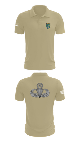 Short Sleeve Performance Polo, Charlie “Chaos” Company, , Teamtime, Team time, sublimation, custom sports apparel, team uniforms, spirit wear, spiritwear, sports uniforms, custom shirts, team store, custom team store, fundraiser sports, apparel fundraiser