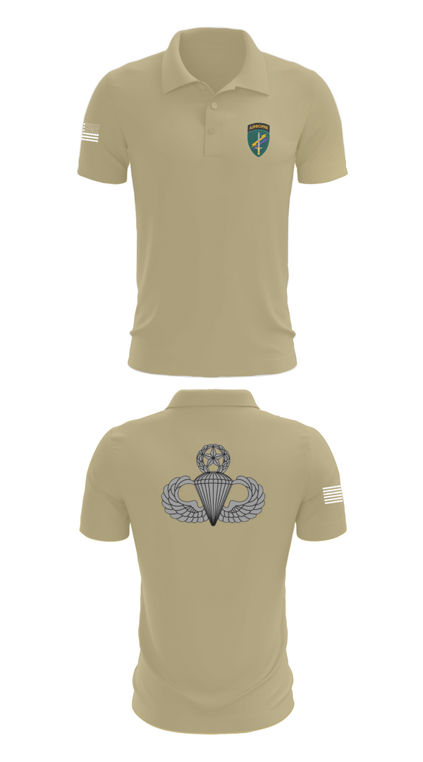 Short Sleeve Performance Polo, Charlie “Chaos” Company, , Teamtime, Team time, sublimation, custom sports apparel, team uniforms, spirit wear, spiritwear, sports uniforms, custom shirts, team store, custom team store, fundraiser sports, apparel fundraiser