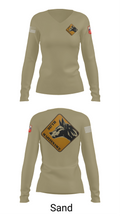 317th support maintenance company 3788646 Women's Long Sleeve V-neck Shirt - 97