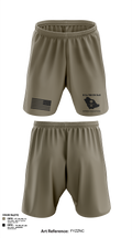 B Co 766 EN BeB 1st Platoon Armored Turtles Athletic Shorts With Pockets - 1