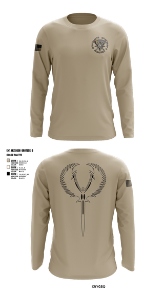 Long Sleeve Performance Shirt, XI. Inspektion, Army, Teamtime, Team time, sublimation, custom sports apparel, team uniforms, spirit wear, spiritwear, sports uniforms, custom shirts, team store, custom team store, fundraiser sports, apparel fundraiser