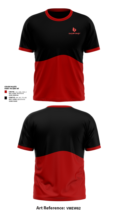 Short Sleeve Performance Shirt, Sacred Heart Ministries, , Teamtime, Team time, sublimation, custom sports apparel, team uniforms, spirit wear, spiritwear, sports uniforms, custom shirts, team store, custom team store, fundraiser sports, apparel fundraiser