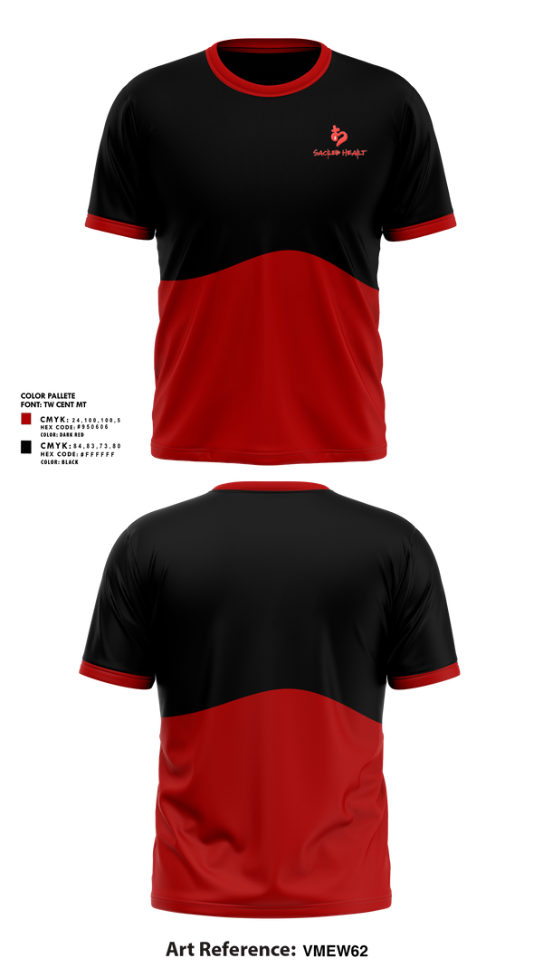 Short Sleeve Performance Shirt, Sacred Heart Ministries, , Teamtime, Team time, sublimation, custom sports apparel, team uniforms, spirit wear, spiritwear, sports uniforms, custom shirts, team store, custom team store, fundraiser sports, apparel fundraiser