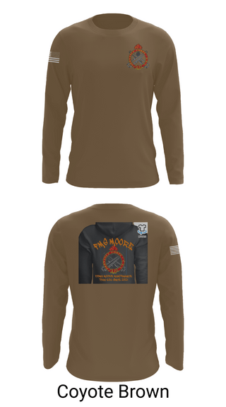Long Sleeve Performance Shirt, FMS Moore, Army, Teamtime, Team time, sublimation, custom sports apparel, team uniforms, spirit wear, spiritwear, sports uniforms, custom shirts, team store, custom team store, fundraiser sports, apparel fundraiser