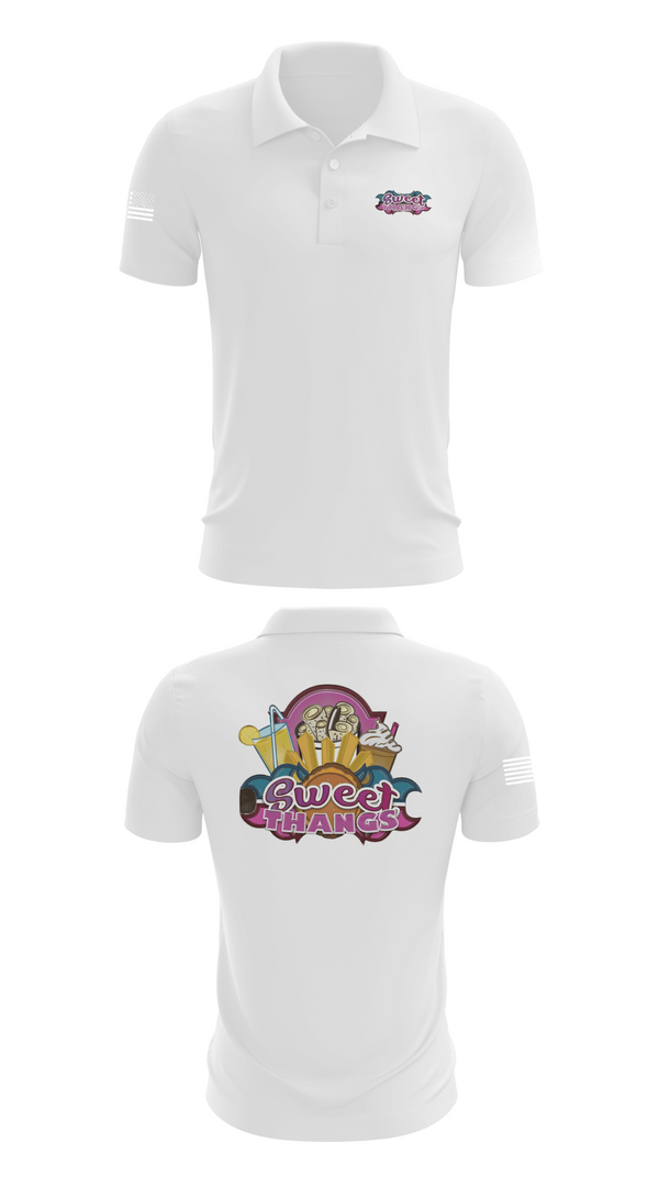 Short Sleeve Performance Polo, Sweet Thangs, , Teamtime, Team time, sublimation, custom sports apparel, team uniforms, spirit wear, spiritwear, sports uniforms, custom shirts, team store, custom team store, fundraiser sports, apparel fundraiser