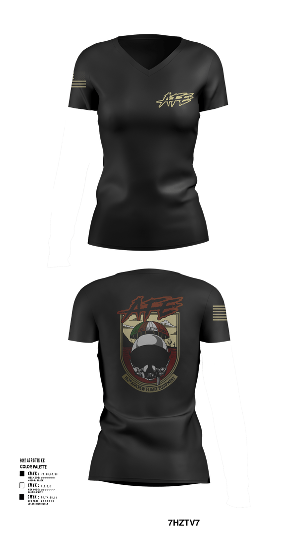 Women's Short Sleeve Vneck Shirt, 162 AFE, Air Force, Teamtime, Team time, sublimation, custom sports apparel, team uniforms, spirit wear, spiritwear, sports uniforms, custom shirts, team store, custom team store, fundraiser sports, apparel fundraiser