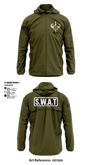 Windbreaker, Delta 4, Police, Teamtime, Team time, sublimation, custom sports apparel, team uniforms, spirit wear, spiritwear, sports uniforms, custom shirts, team store, custom team store, fundraiser sports, apparel fundraiser