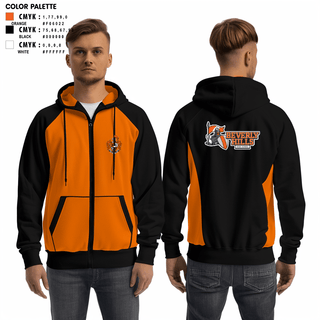 Zip Hoodie, Beverly Hills High School Band, Spirit Store, Teamtime, Team time, sublimation, custom sports apparel, team uniforms, spirit wear, spiritwear, sports uniforms, custom shirts, team store, custom team store, fundraiser sports, apparel fundraiser