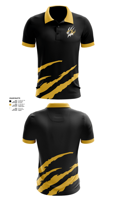 Greenville Middle School Basketball 80798783 Short Sleeve Performance Polo - 40
