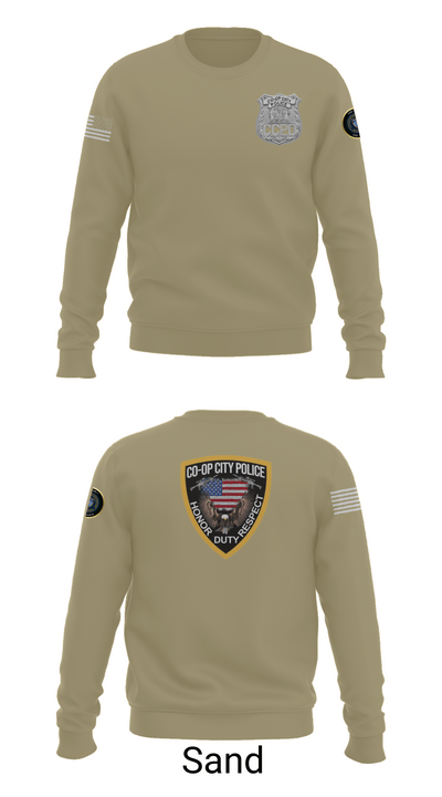 Co-op City Police Department 96634913 Crew Neck Sweatshirt - 81