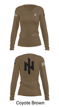 Vitalii 64188372 Women's Long Sleeve V-neck Shirt - 17