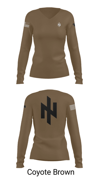 Womens Long Sleeve Vneck Shirt, Vitalii, Army, Teamtime, Team time, sublimation, custom sports apparel, team uniforms, spirit wear, spiritwear, sports uniforms, custom shirts, team store, custom team store, fundraiser sports, apparel fundraiser