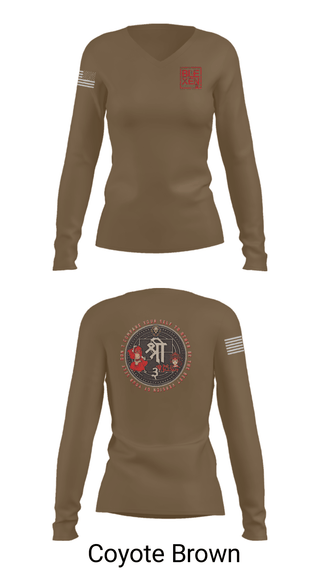 Women's Long Sleeve Vneck Shirt, Blexen69, , Teamtime, Team time, sublimation, custom sports apparel, team uniforms, spirit wear, spiritwear, sports uniforms, custom shirts, team store, custom team store, fundraiser sports, apparel fundraiser