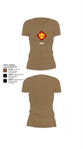 GOLD 78279862 Women's Short Sleeve V-neck Shirt - 4