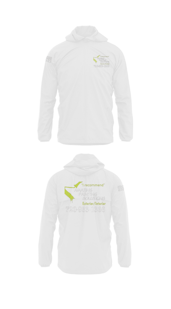 Windbreaker, Amazing Painting Solutions, , Teamtime, Team time, sublimation, custom sports apparel, team uniforms, spirit wear, spiritwear, sports uniforms, custom shirts, team store, custom team store, fundraiser sports, apparel fundraiser