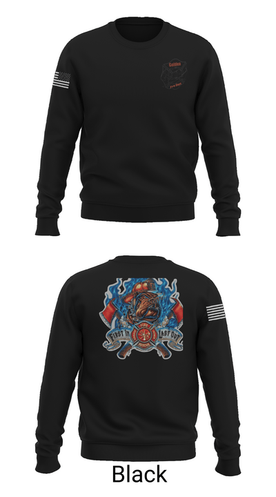 Golden Fire Dept. 85481633 Crew Neck Sweatshirt - 25