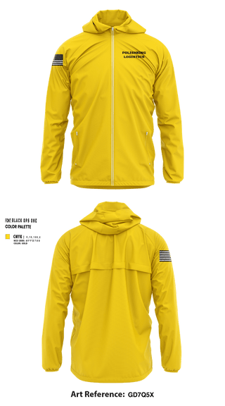 Windbreaker, Polishkinglogistics, , Teamtime, Team time, sublimation, custom sports apparel, team uniforms, spirit wear, spiritwear, sports uniforms, custom shirts, team store, custom team store, fundraiser sports, apparel fundraiser