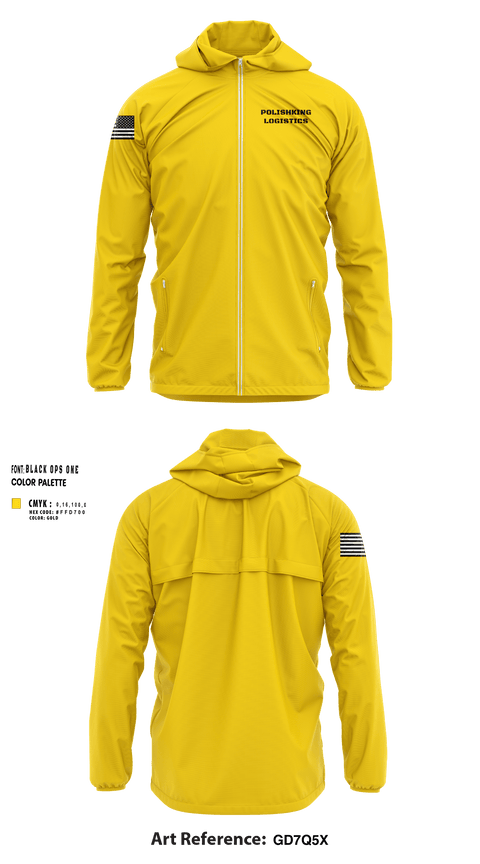 Windbreaker, Polishkinglogistics, , Teamtime, Team time, sublimation, custom sports apparel, team uniforms, spirit wear, spiritwear, sports uniforms, custom shirts, team store, custom team store, fundraiser sports, apparel fundraiser