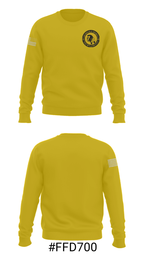 Crew Neck Sweatshirt, Seminole Sports Baseball, Baseball, Teamtime, Team time, sublimation, custom sports apparel, team uniforms, spirit wear, spiritwear, sports uniforms, custom shirts, team store, custom team store, fundraiser sports, apparel fundraiser