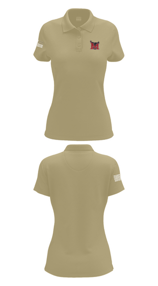 Womens Short Sleeve Performance Polo, Moore Catholic High School Soccer, Women's Soccer, Teamtime, Team time, sublimation, custom sports apparel, team uniforms, spirit wear, spiritwear, sports uniforms, custom shirts, team store, custom team store, fundraiser sports, apparel fundraiser