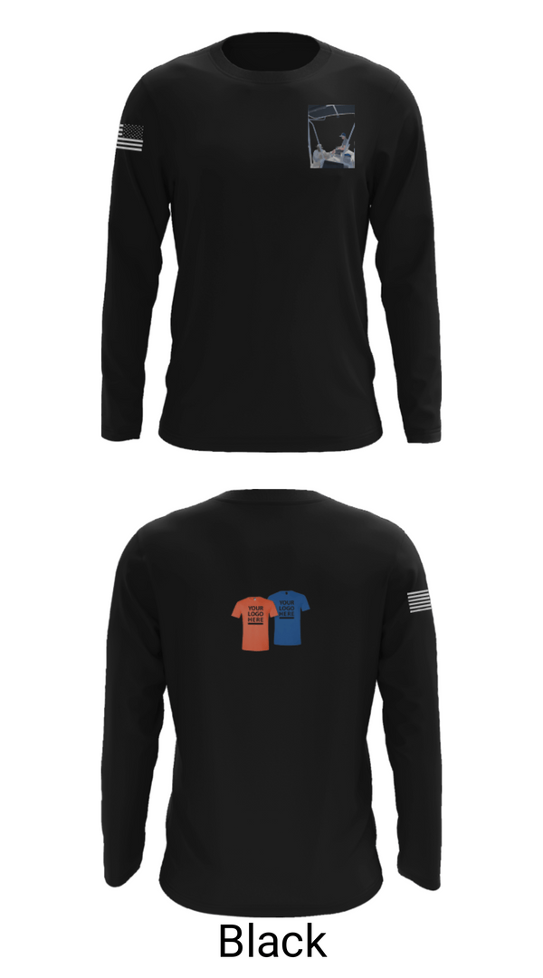 Long Sleeve Performance Shirt, 53 weg, Air Force, Teamtime, Team time, sublimation, custom sports apparel, team uniforms, spirit wear, spiritwear, sports uniforms, custom shirts, team store, custom team store, fundraiser sports, apparel fundraiser