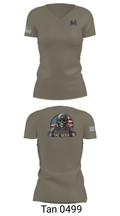 Marina Police Department 65171841 Women's Short Sleeve V-neck Shirt - 65