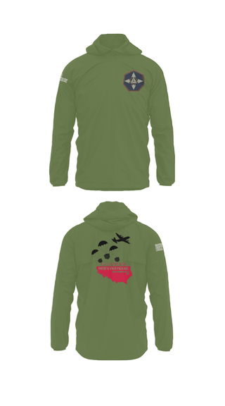 Windbreaker, 909th HR Company, Army, Teamtime, Team time, sublimation, custom sports apparel, team uniforms, spirit wear, spiritwear, sports uniforms, custom shirts, team store, custom team store, fundraiser sports, apparel fundraiser