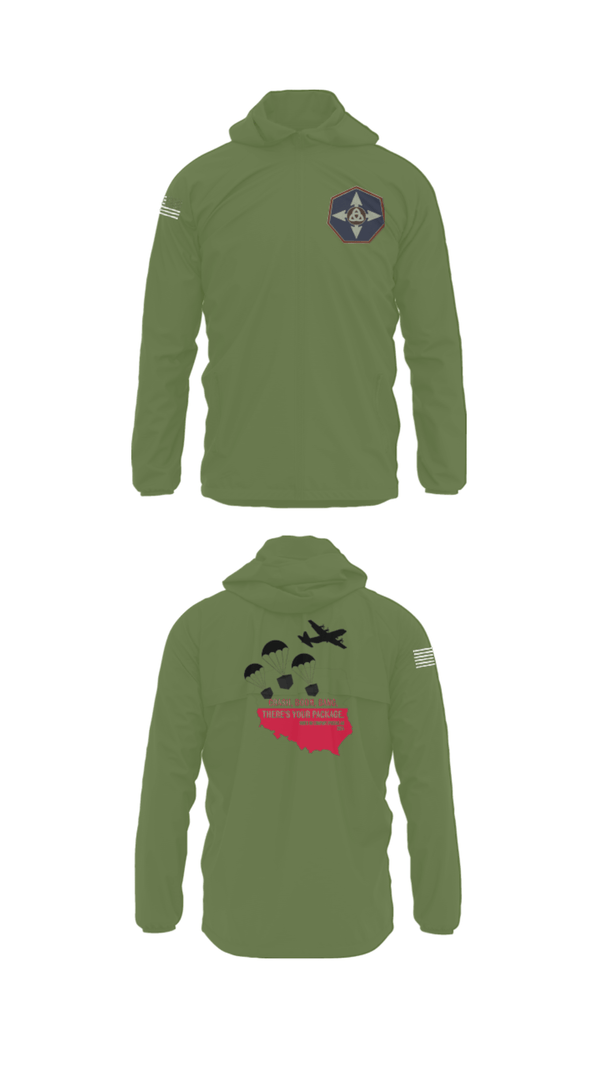 Windbreaker, 909th HR Company, Army, Teamtime, Team time, sublimation, custom sports apparel, team uniforms, spirit wear, spiritwear, sports uniforms, custom shirts, team store, custom team store, fundraiser sports, apparel fundraiser