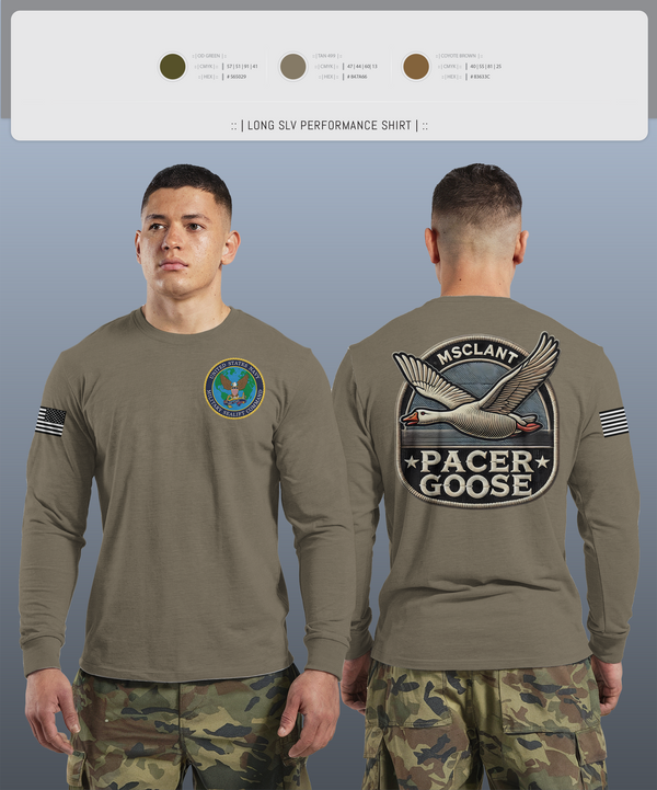 Long Sleeve Performance Shirt, MILITARY SEALIFT COMMAND ATLANTIC, , Teamtime, Team time, sublimation, custom sports apparel, team uniforms, spirit wear, spiritwear, sports uniforms, custom shirts, team store, custom team store, fundraiser sports, apparel fundraiser