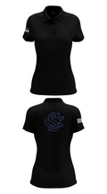 Spring Creek High School Basketball 45989238 Women's Short Sleeve Performance Polo  - 36