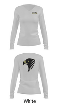 Hammond Academy Of Science & Tech Baseball 976805 Women's Long Sleeve V-neck Shirt - 6