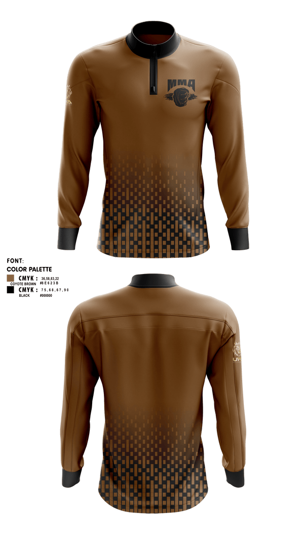 Quarter Zip Jacket, UFA, Wrestling, Teamtime, Team time, sublimation, custom sports apparel, team uniforms, spirit wear, spiritwear, sports uniforms, custom shirts, team store, custom team store, fundraiser sports, apparel fundraiser