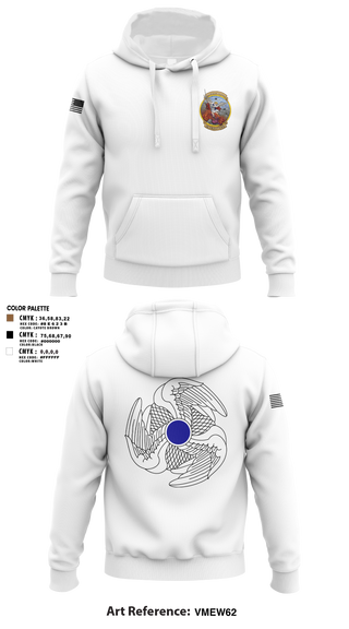 Hoodie, 1-222nd AVN RGT, Army, Teamtime, Team time, sublimation, custom sports apparel, team uniforms, spirit wear, spiritwear, sports uniforms, custom shirts, team store, custom team store, fundraiser sports, apparel fundraiser