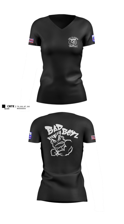 Ewok dismount3rd PLT Bad BoysBad boyz3rd PLT Bad BoysBad Boiiz3rd PLT Bad BoysPT Bad Boiiz 64185456 Women's Short Sleeve V-neck Shirt - 3