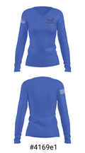 Wilmer-Hutchins High School Tennis 43390084 Women's Long Sleeve V-neck Shirt - 20