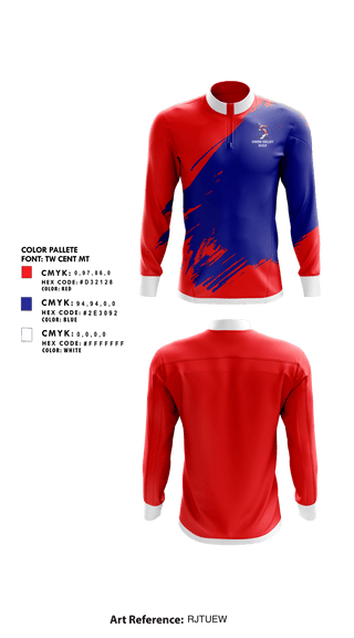 Quarter Zip Jacket, Owen Valley High School Golf, Golf, Teamtime, Team time, sublimation, custom sports apparel, team uniforms, spirit wear, spiritwear, sports uniforms, custom shirts, team store, custom team store, fundraiser sports, apparel fundraiser