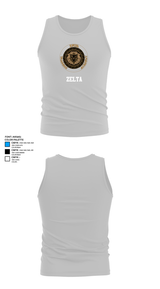 Tank Top, Zelta, , Teamtime, Team time, sublimation, custom sports apparel, team uniforms, spirit wear, spiritwear, sports uniforms, custom shirts, team store, custom team store, fundraiser sports, apparel fundraiser