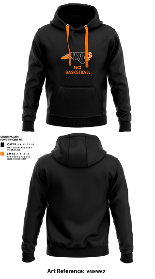 Hoodie, NCI, Men's Basketball, Teamtime, Team time, sublimation, custom sports apparel, team uniforms, spirit wear, spiritwear, sports uniforms, custom shirts, team store, custom team store, fundraiser sports, apparel fundraiser