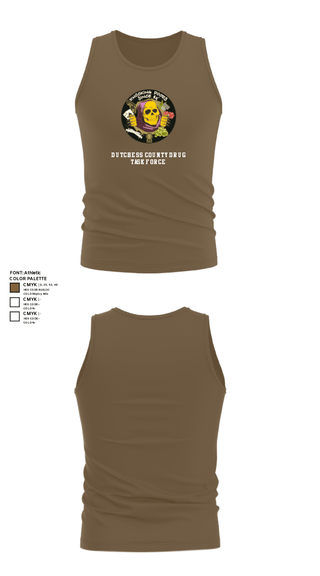 Tank Top, Dutchess County Drug Task Force, Police, Teamtime, Team time, sublimation, custom sports apparel, team uniforms, spirit wear, spiritwear, sports uniforms, custom shirts, team store, custom team store, fundraiser sports, apparel fundraiser